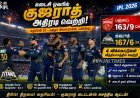 நரேந்திர மோடி மைதானத்தில் திரில்லர் – பஞ்சாபை வீழ்த்திய குஜராத்