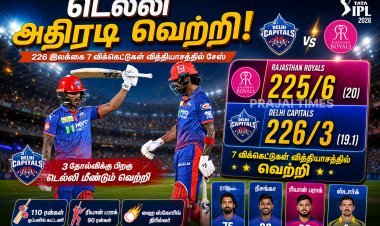 டெல்லி அதிரடி வெற்றி: 226 இலக்கை சாய்த்த ராஜஸ்தான் வீழ்ச்சி