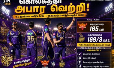 ஹைதராபாதை வீழ்த்திய கொல்கத்தா – 7 விக்கெட்டுகள் வித்தியாசத்தில் அபார வெற்றி