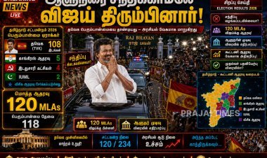 ஆளுநரை சந்திக்காமல் பாதியிலேயே திரும்பிய விஜய்: 120 எம்.எல்.ஏ ஆதரவுடன் தவெக பலம் அதிகரிப்பு