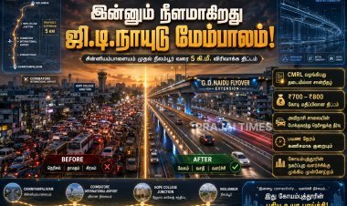 இன்னும் நீளமாகும் ஜி.டி.நாயுடு மேம்பாலம்.. கோவையில் ₹800 கோடி மதிப்பில் புதிய விரிவாக்கம்!
