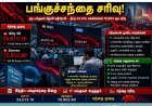 ஐடி பங்குகள் சரிவு எதிரொலி: 24,013 புள்ளிகளில் முடிந்த நிப்டி, 607 புள்ளிகள் சரிந்த சென்செக்ஸ்