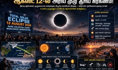 ஆகஸ்ட் 12-ல் அரிய முழு சூரிய கிரகணம்: இந்தியாவில் தெரியாது; உலகின் சில நாடுகளில் மட்டுமே காட்சியளிக்கும்